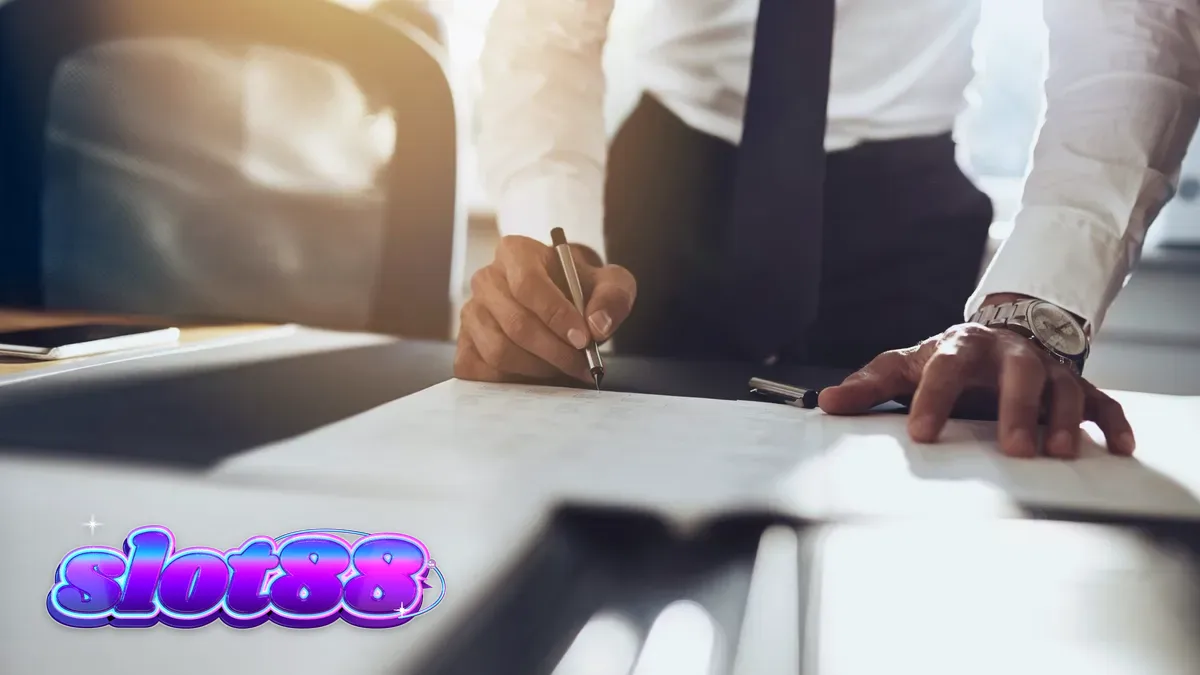 Tampilan antarmuka permainan slot digital yang modern dan penuh warna