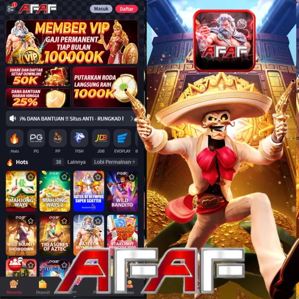 AFAF 2026 Slot Gacor RTP Tinggi